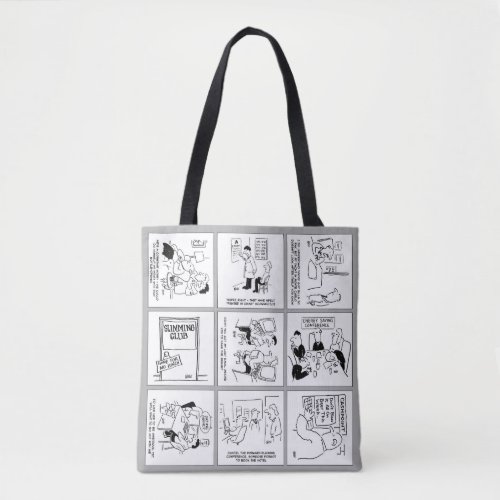 Funny Gags Collection Design Tote Bag