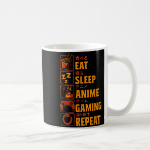 Funny Gamer Anime Graphic Tee Men Boys Teens Video Coffee Mug