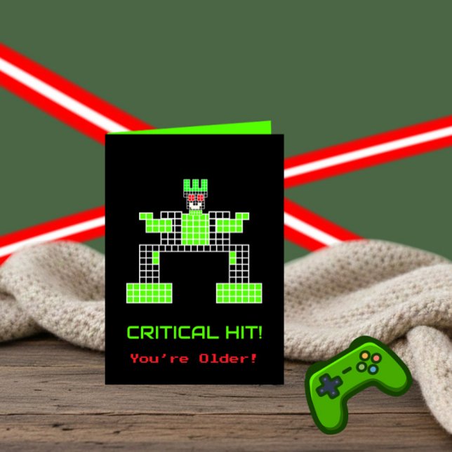 Funny Gamer Birthday Card (Creator Uploaded)