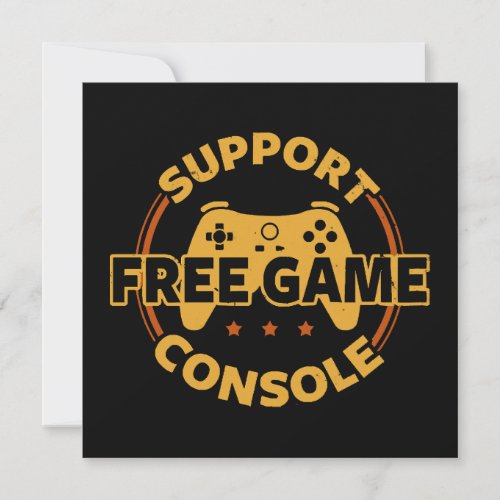 Funny Gamer Console Protest Gaming