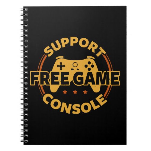 Funny Gamer Console Protest Gaming Notebook