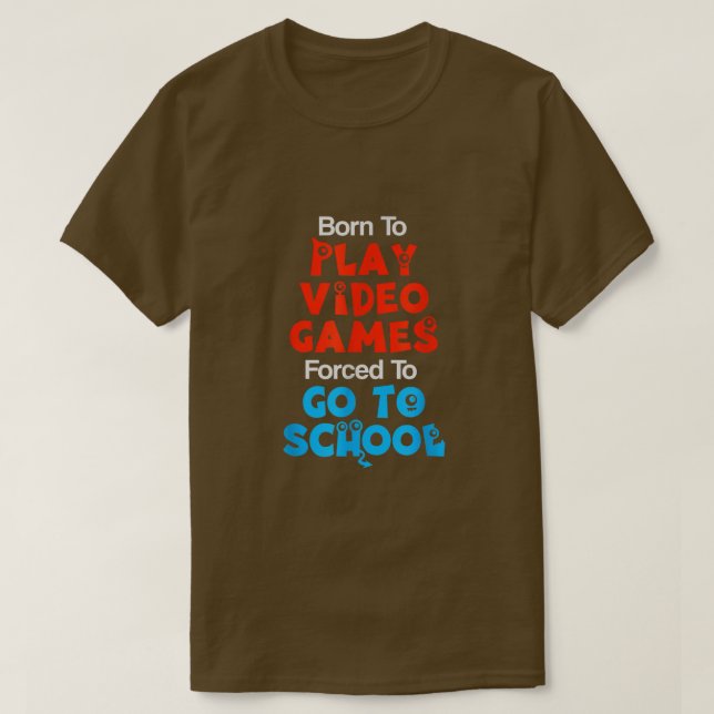 Funny Gamer For Boys 8 12 Teen Christmas Gaming  T-Shirt (Design Front)