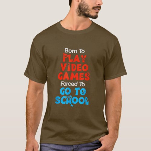 Funny Gamer For Boys 8 12 Teen Christmas Gaming  T_Shirt