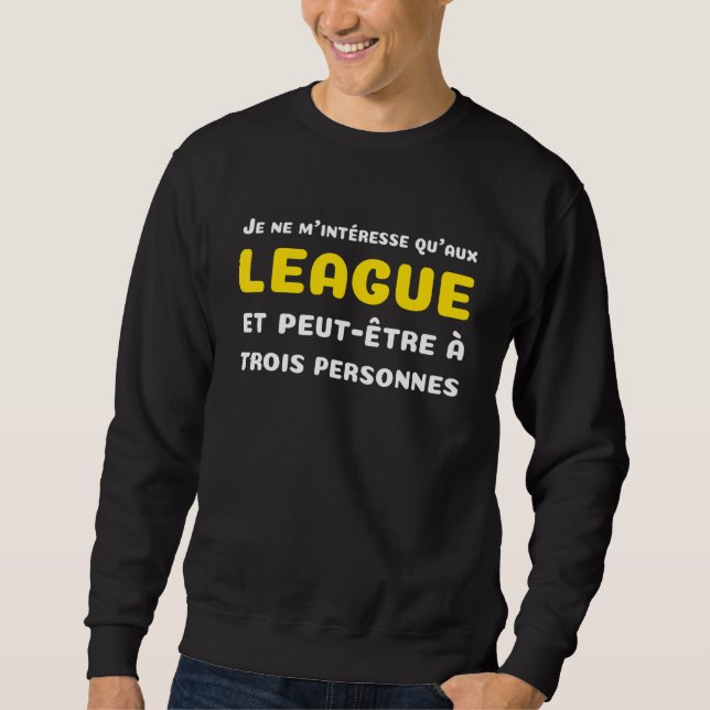 Funny Gamer  For Champions In The Video Games Leag Sweatshirt (Front)