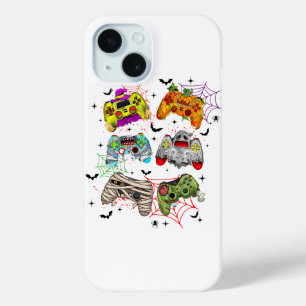 Funny Gamer Halloween phone iPhone 15 Case