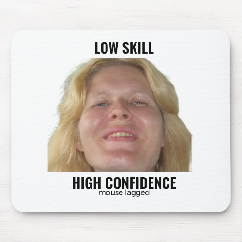 Funny Gamer Mouse Lagged Meme Mouse Pad