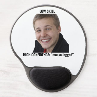 Funny Gamer Mouse Lagged Meme Wrist Rest Mouse Pad