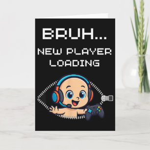 Funny Gamer Pregnancy Announcement – Bruh New Play