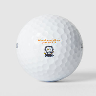 Funny gamer quote golf balls