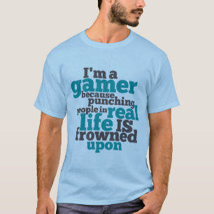 Funny Gamer T-shirt for Video Games Geeks