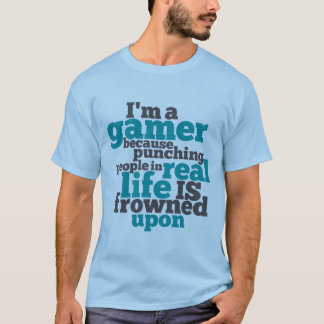 Funny Gamer T-shirt for Video Games Geeks