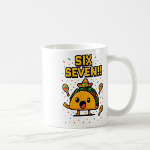 Funny Gamer Taco Six Seven Cinco De Mayo 67 Mexica Coffee Mug