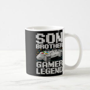 Funny Gamer Vintage Video Games For Boys Brother S Coffee Mug