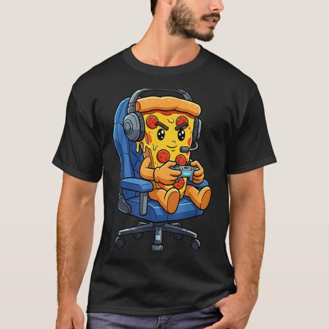 Funny Gamer Zza Gaming Video Game Enthusiast Boys  T-Shirt (Front)
