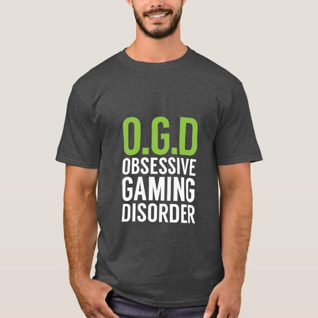 Funny Gamers T-shirt for Gaming Geeks (Front)