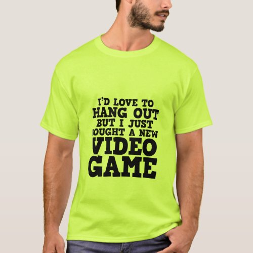 Funny Gamers T_shirt Gaming Humor