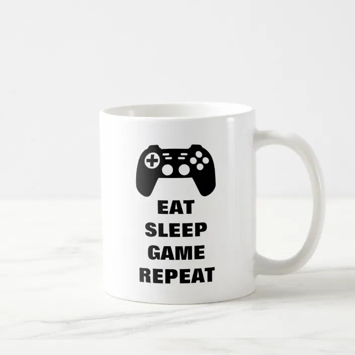 Eat Size 11oz Sleep Gamers Game Repeat Mug Special Gift 