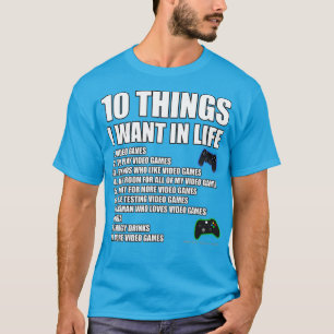 Funny Gaming For Men Video Game Novelty Gift T-Shirt