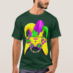 Funny Gaming Mardi Gras Video Game TShirt