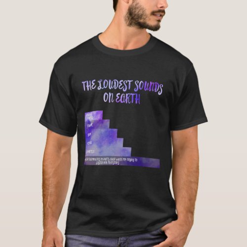 Funny Gaming Shirt Loudest Sounds On Earth T_Shirt