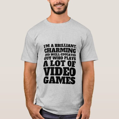 Funny Gaming T_shirt for Geeks and Gamers