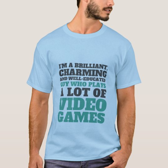 Funny Gaming Tshirt for Geeks and Gamers