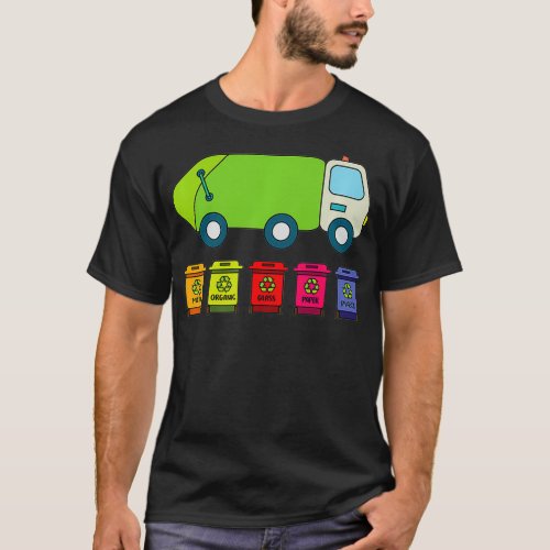 Funny Garbage man shirts Environmental Gifts Recyc