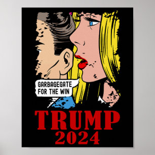 Funny Garbage Trump Garbagegate For The Win Trump  Poster