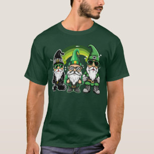 Funny Garden Gnome Life St Patricks St Paddy Day T-Shirt