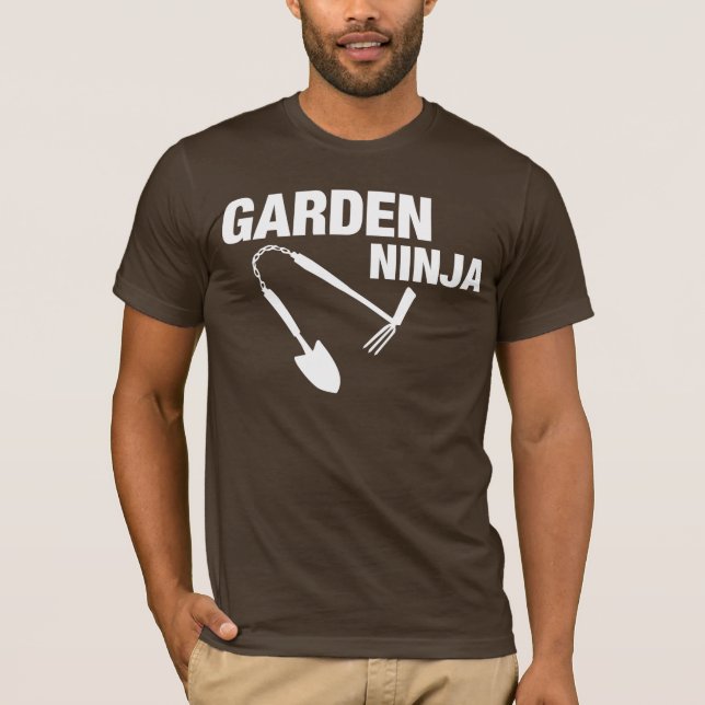Funny Garden Ninja Shirt! T-Shirt (Front)