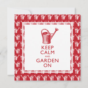 Funny Gardener's Retirement Party Invitations