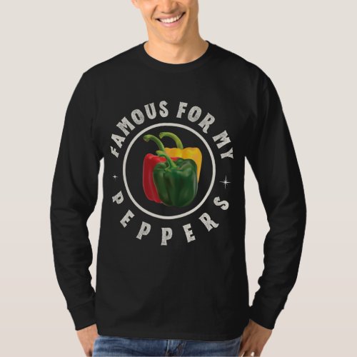 Funny Gardening Adult Organic Vegetable Famous fo T_Shirt