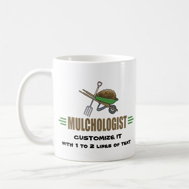 Funny Gardening Coffee Mug (Left)
