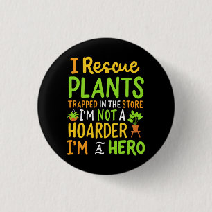 Funny Gardening Gardener Button