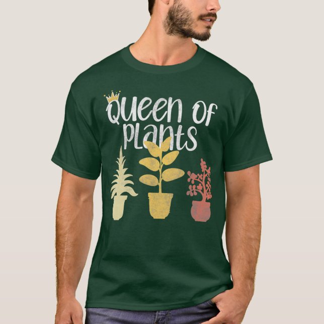 Funny Gardening Houseplants Landscaping Gardener T-Shirt (Front)