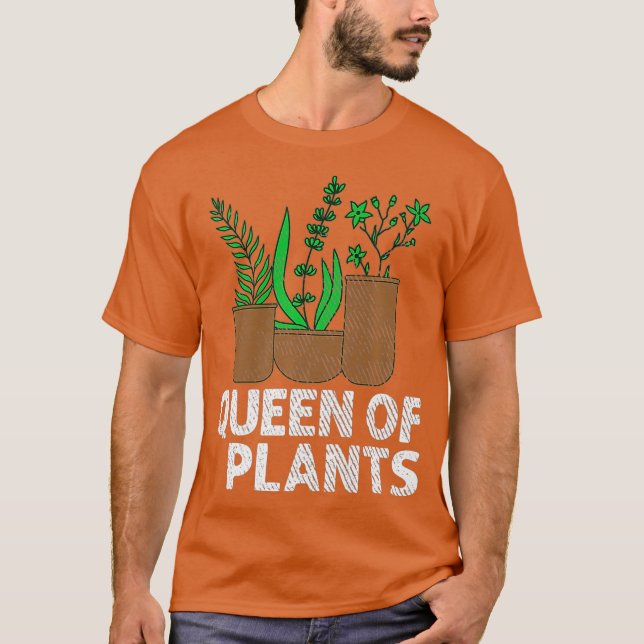 Funny Gardening Houseplants Landscaping Gardener T-Shirt (Front)