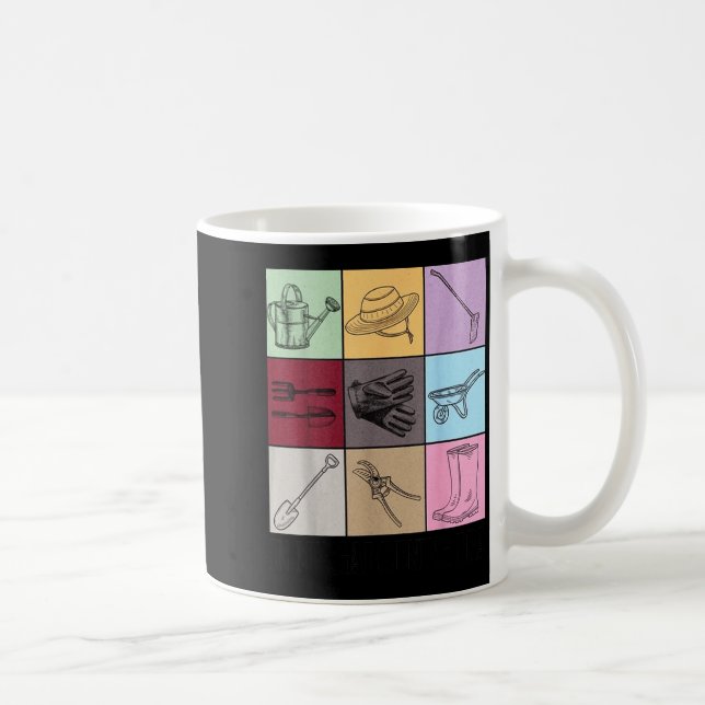 Funny Gardening Lover S Plant Lover , Men's G Clic Coffee Mug (Right)