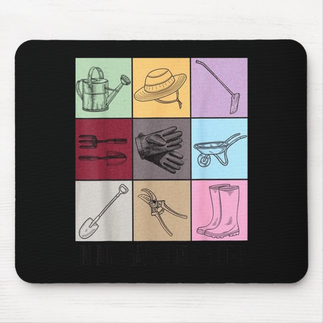 Funny Gardening Lover S Plant Lover , Men's G Clic Mouse Pad (Front)