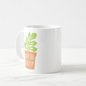 Funny Gardening Pun Shut The Kale Up Coffee Mug | Zazzle