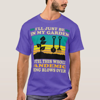 Funny Gardening Vintage Gardener for Men Gardening T-Shirt
