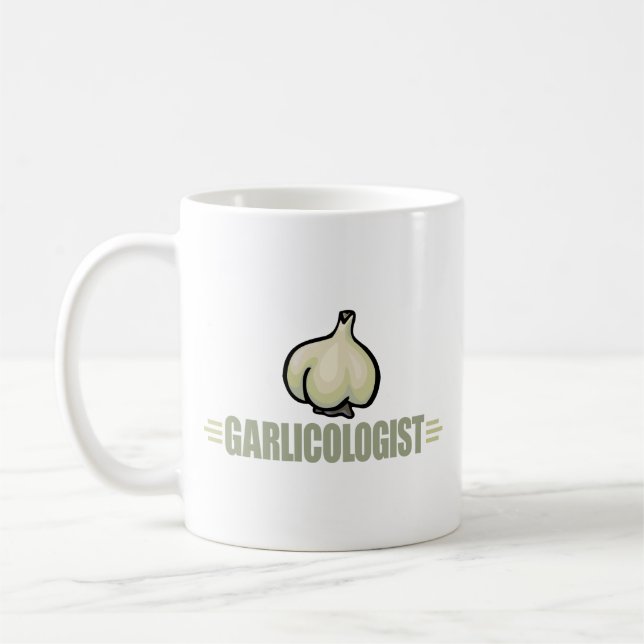 Funny Garlic Coffee Mug (Left)