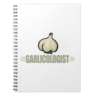 Funny Garlic Notebook