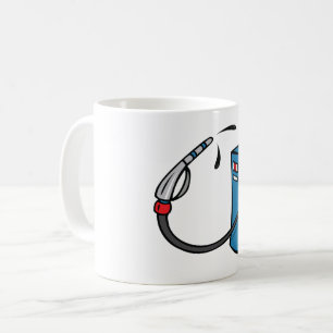 Funny Gas Pump Fuel Station Coffee Mug
