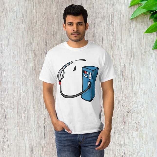 Funny Gas Pump Fuel Station T-Shirt (Creator Uploaded)