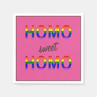 Funny Gay Homo Sweet Homo
