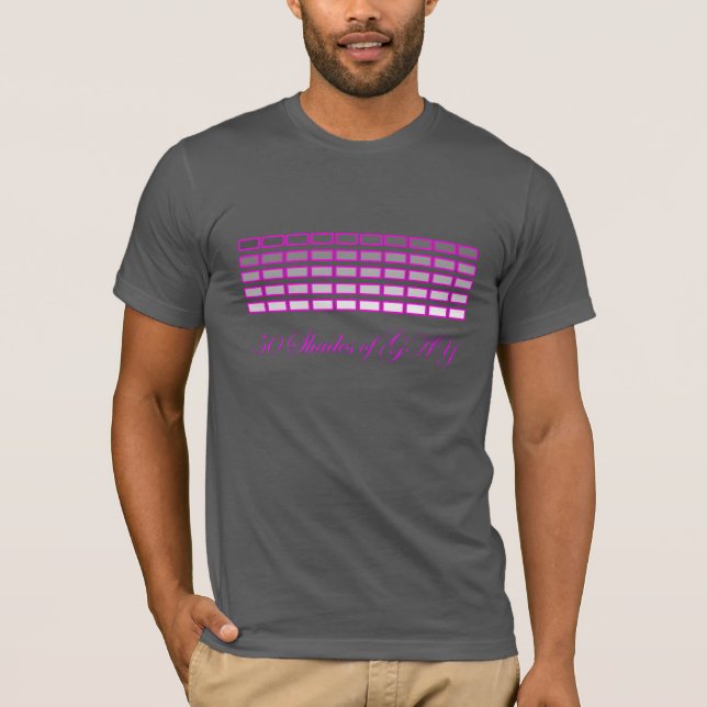 Funny GAY HUMOR shirt. T-Shirt (Front)