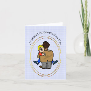 Funny Gay Husband Appreciation Day Card