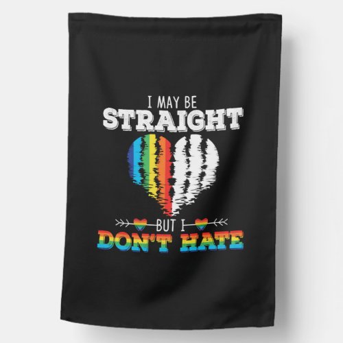 Funny Gay Lesbian Sayings LGBT Straight Ally House Flag