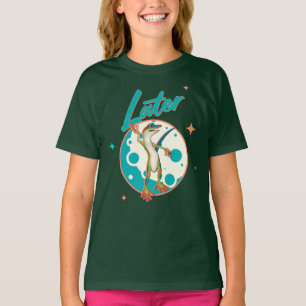 Funny Gecko Later Procrastination Humor T-Shirt