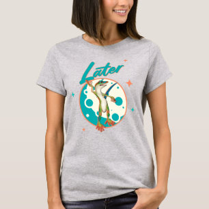 Funny Gecko Later Procrastination Humor T-Shirt